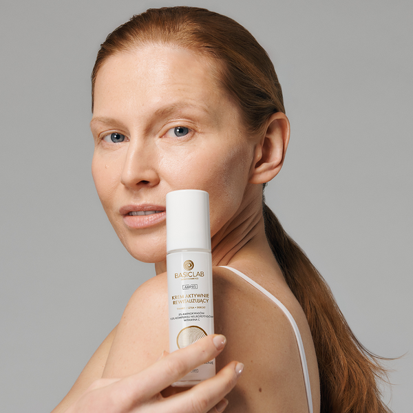 Aktiv revitalisierende Tagescreme mit 5% Aminosäuren