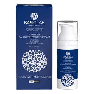 Ausgleichende Trehalose Creme mit 3% Xylitol, 2% Inositol, SNAP-8-Peptid - Reichhaltig 