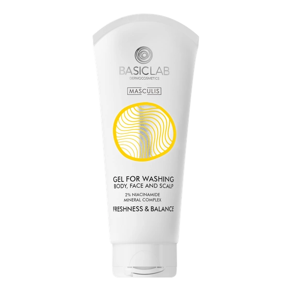 Gel zur Reinigung des Körpers, Gesichts und der Kopfhaut, 100 ml